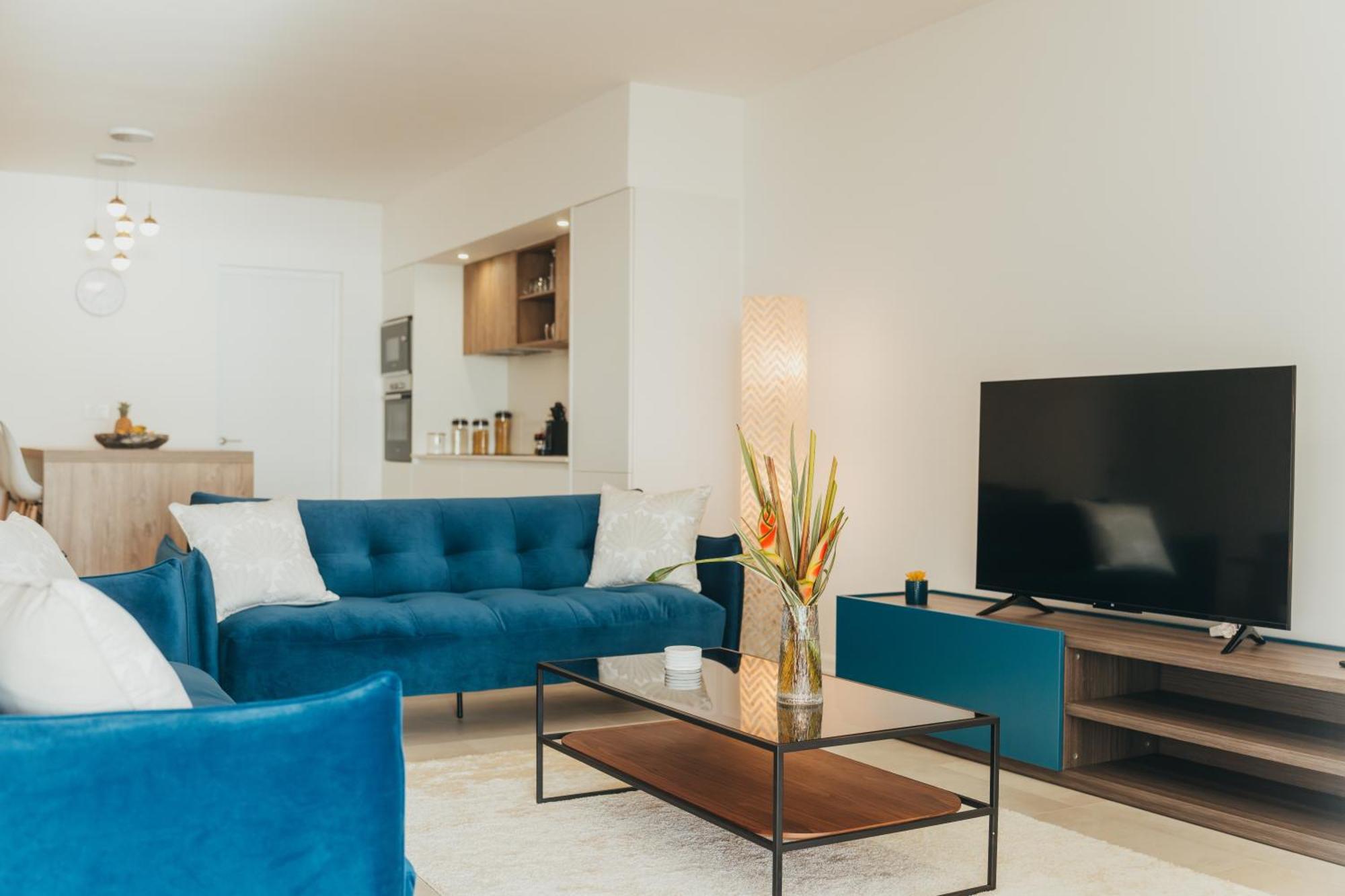 Appartement De Luxe Piscine Et Vue Mer Rivière Noire Kültér fotó