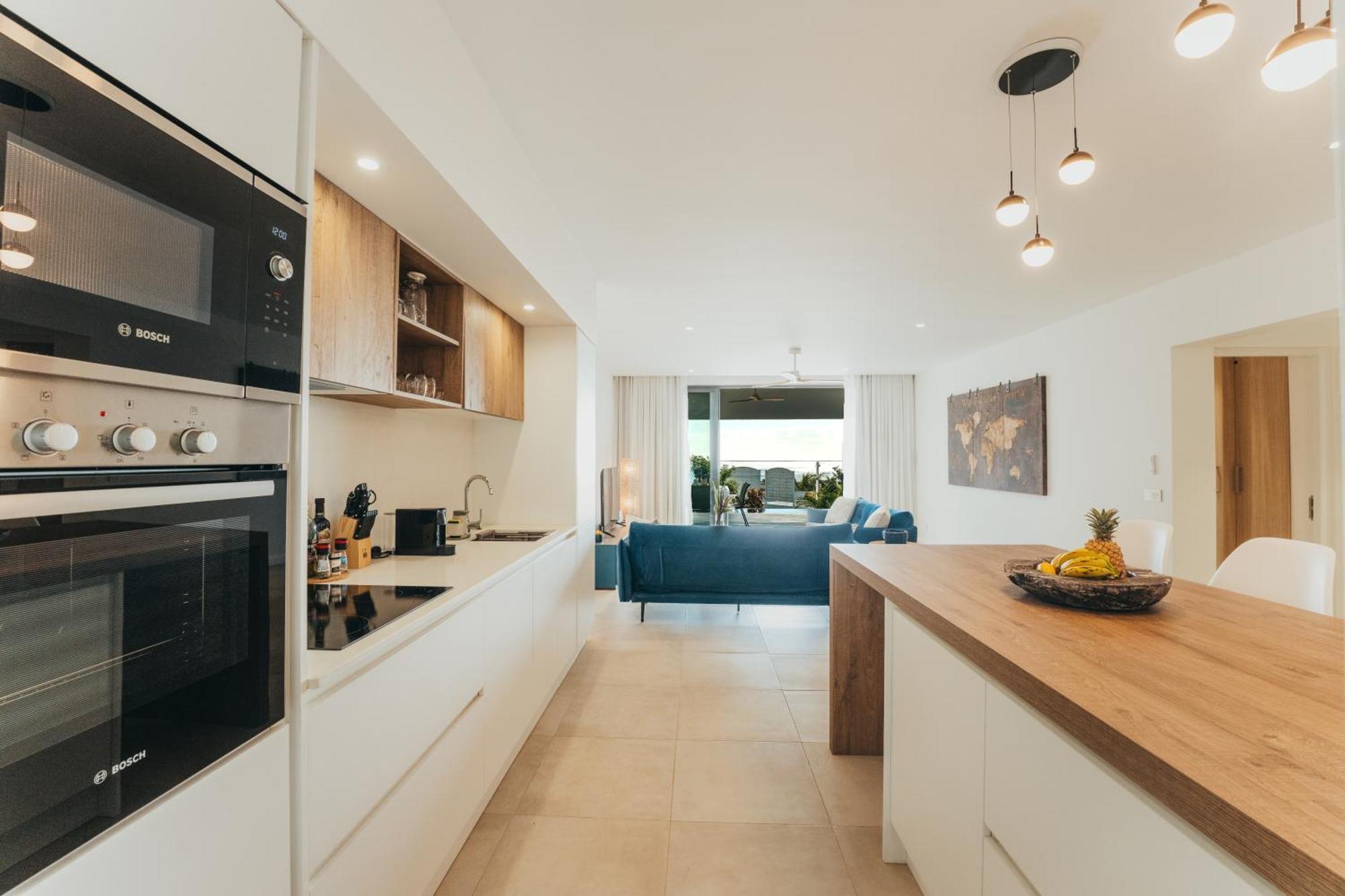Appartement De Luxe Piscine Et Vue Mer Rivière Noire Kültér fotó